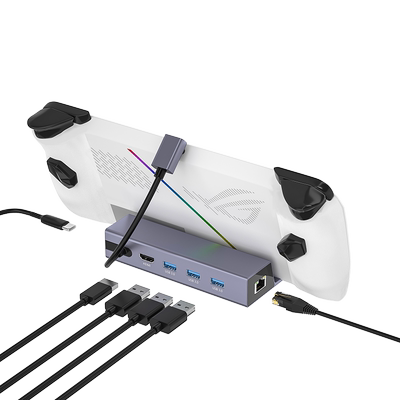 ROG掌机专属拓展坞，顺畅无延迟