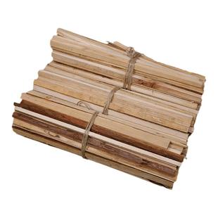 杉木柴燃料户外露营篝火干柴硬杂木方条边角料搬家柴创意拍摄道具