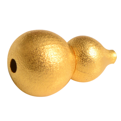 18k金古法螺丝扣葫芦收尾扣珍珠项链扣连接扣diy配件扣头小蛮腰