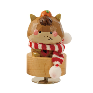 十二生肖摆件马上赚钱八音盒可爱马年本命年送女生朋友生日礼物