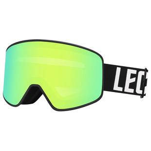 乐凯奇滑雪眼镜磁吸柱面双层防雾滑雪镜男女单双板可卡近视护目镜