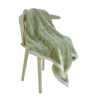 盖腿小毯子秋冬季 办公室午睡加厚双层小号毛毯 空调房护腿盖脚毯