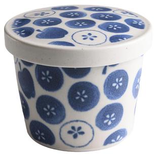 陶瓷茶杯带盖猪口杯炖盅早餐杯日本进口汤吞创意杯子居家小茶杯