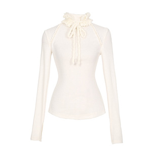 血液供给原创◆斯拉夫千金 弹力高领胸衣内搭紧身打底衫上衣冬