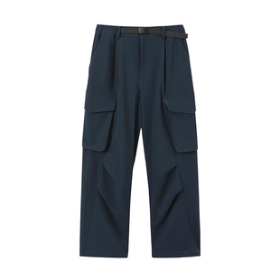 BENPANDA 2025秋季户外防水工装裤通勤纯色休闲运动长裤子男款