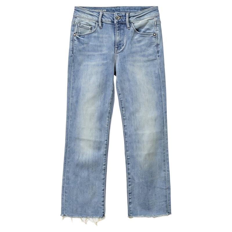 ABLEJEANS牛仔裤女微喇8分裤