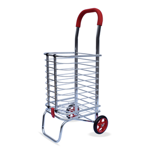 家用买菜车 小拉车购物车轻便爬楼梯拉杆手拉车 可折叠小推车拖车