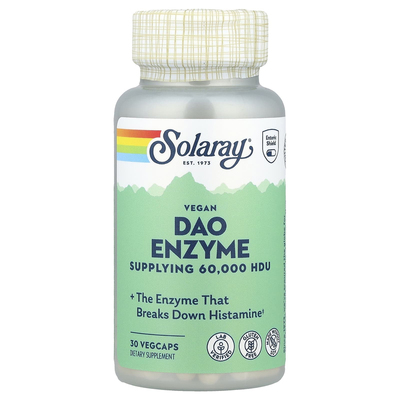 Solaray美国DAO酶分解膳食组胺心血管健康肠胃舒缓守护肠道