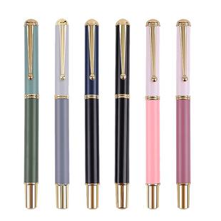 小楷新款钢笔式毛笔可换墨囊临摹字帖瘦金体勾线软笔便携字帖练字专用狼毫兼毫专业级初学者中性笔秀丽笔书法