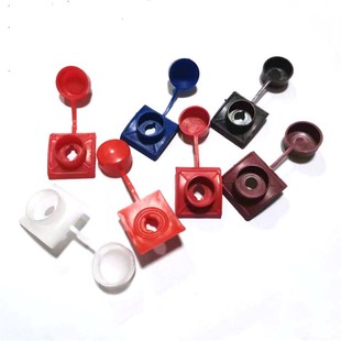 新款树脂瓦防水帽马鞍垫钻尾丝防水帽燕尾丝保护盖采光瓦塑料盖帽