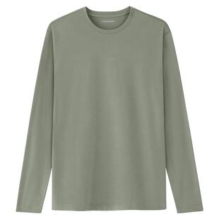 SCHIESSER舒雅男女士玻尿酸美肌双面磨毛圆领保暖内衣上衣