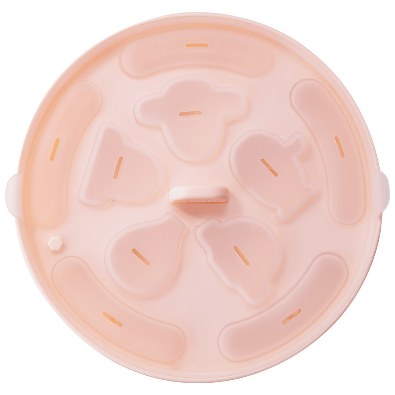 波咯咯宝宝蒸糕模具猫爪婴儿辅食工具香肠磨具硅胶食品级耐高温