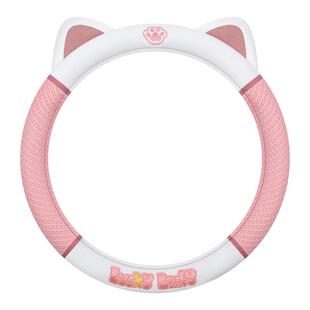 冬季短毛绒车把套d型女神保暖可爱防滑短绒冬天汽车方向盘套女款