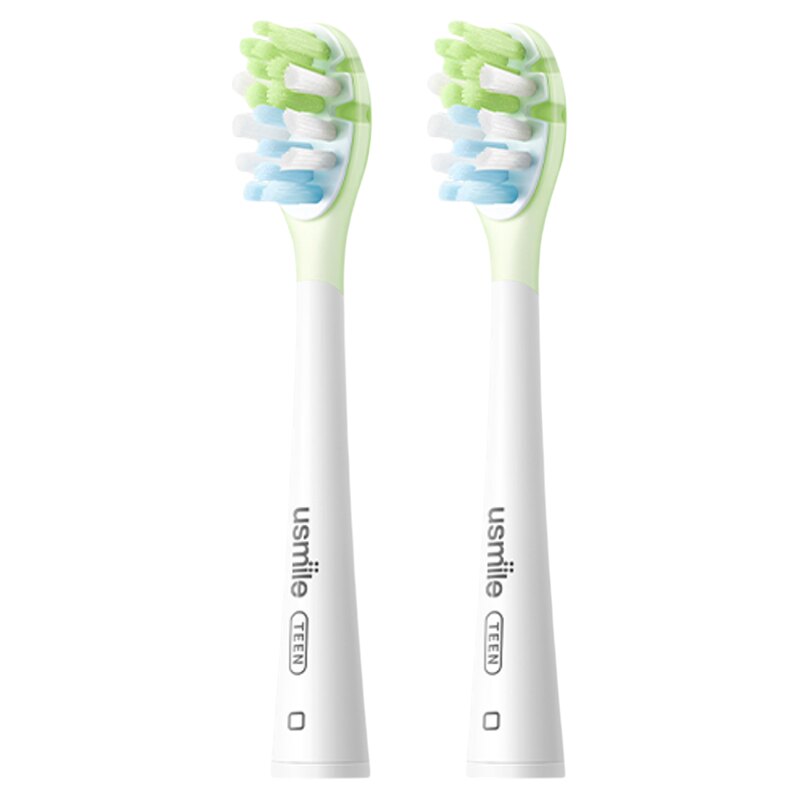 笑容加usmile牙刷头电动牙刷头替换头通用适配Q20T10青少年9岁+