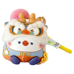 哈尼手工diy材料包生肖醒狮娃娃平安符立体香包香囊车挂节日礼物