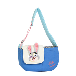 迪士尼疯狂动物城朱迪小狗背包狗狗大容量便携宠物斜挎包外出猫包