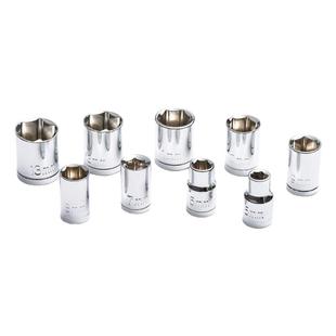 小飞套筒1/4扳手套筒短工具迷你维修工具套头7.5接杆滑杆家具螺丝