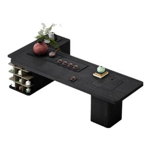 Mobeier 甄念茶台宋代美学茶桌新中式客厅家用书桌一体两用泡茶台