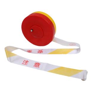 警戒线隔离安全警戒带伸缩带盒装反光警示带施工地拉绳帆布警示线