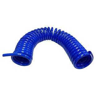 PU夹纱弹簧气管软管气动高压伸缩螺旋管空压机气泵防爆充气管8mm