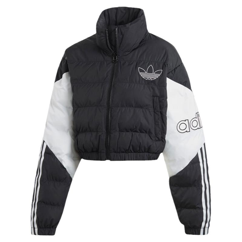 Adidas/阿迪达斯正品三叶草新款女子短款时尚运动棉服ED7598