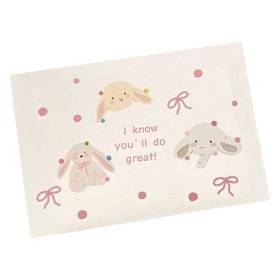 可爱长耳兔兔信封信纸套装高颜值送礼浪漫手写祝福留言表白信筏