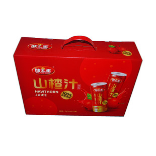 山西维之王山楂果汁饮料整箱开胃消食242ml*12罐  非礼盒8罐包邮