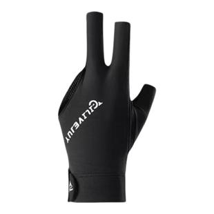 职业台球手套透气轻薄运动台球厅专用男女护左手桌球高弹露指防滑