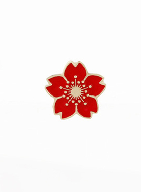 日韩可爱胸针雏菊樱花百搭徽章