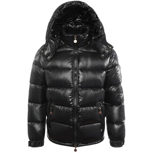 帝虎 羽绒服男冬季短款加厚 90%白鸭绒服 2025年新款时尚商务男士