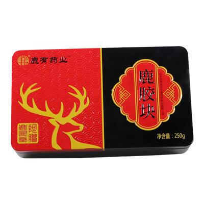 阿胶原块正品鹿胶龟胶阿胶片