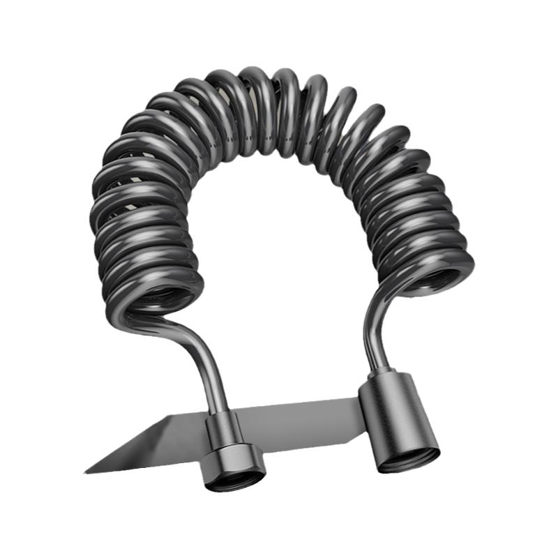 伸缩水管马桶高压水管冲洗喷枪软管卫生间冲洗管花洒进水管弹簧管