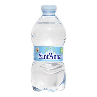 意大利进口Sant'Anna圣安娜天然矿泉水冲奶粉饮用水350ml*12瓶/箱