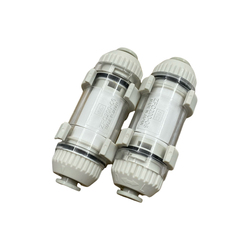 SMC原装真空过滤器ZFC100-04B ZFC100-06B ZFC200-06B ZFC200-08B