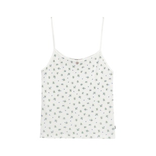 SPELLEDIT2025秋季新品田园碎花吊带韩版时尚印花修身打底背心女