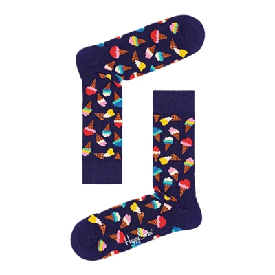 晁然中筒袜HappySocks