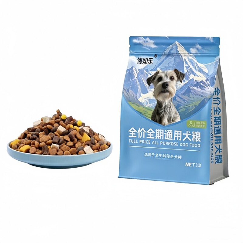 土狗狗粮成犬幼犬通用5斤串串田园中华柴犬高钙鲜肉冻干10斤现货