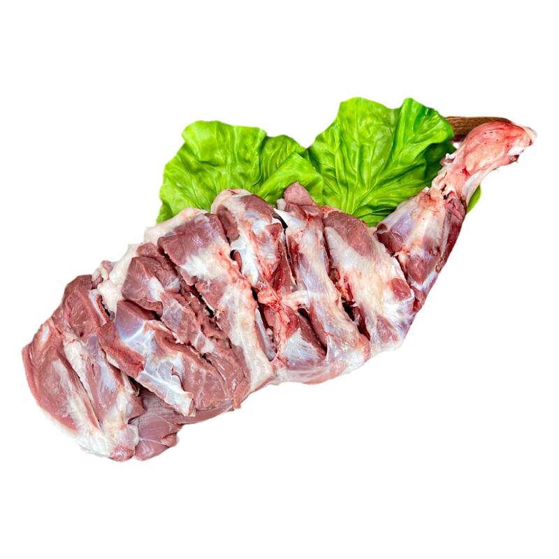 穆哈三西北清真新鲜羔羊肉羊腿肉前腿原切散养滩羊肉手把肉烤羊腿