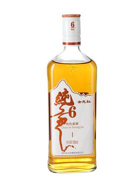 女儿红六年陈本色黄酒500ml*6