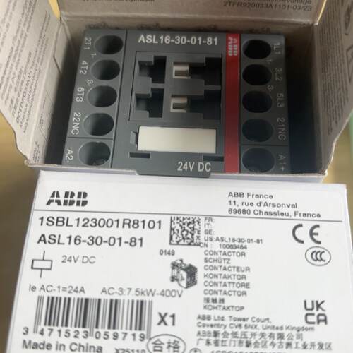 溢价-直流接触器ASL16-30-01-81，24V电压
