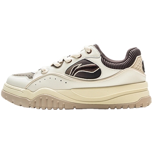 劲浪体育李宁联名款男鞋布欧运动增高厚底面包鞋休闲鞋AGCV463-1