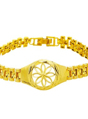 铜镀金手表链手饰潮流饰物女