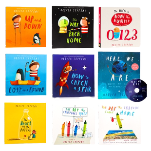 Oliver jeffers奥利弗杰弗斯名家绘本 lost and found 智慧小孩英文原版绘本儿童课外读物启蒙认知图画故事幽默暖心亲子睡前读物