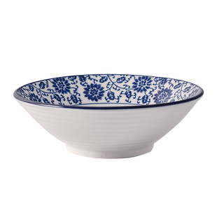 泡面碗陶瓷碗高脚双线喇叭碗拉面碗斗笠碗大饭碗大面碗米饭碗餐具