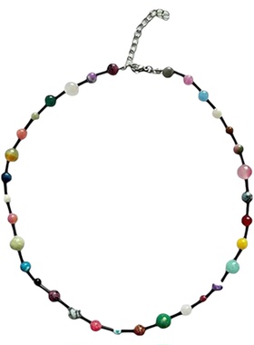 夏天甜美可爱少女心小众锁骨链