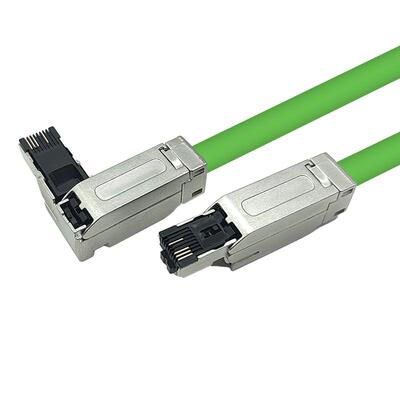 RJ45四芯水晶头可重复接头