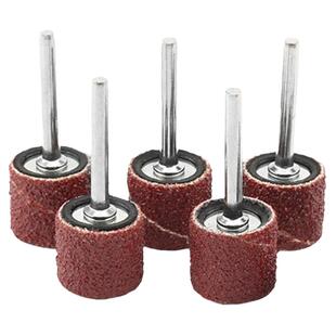 砂纸圈打磨头电磨磨头抛光轮沙纸卷菩提去皮除锈木头金属打磨文玩