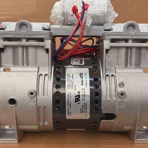 THOMAS 2660BSS56-164W 200V Vacuum Pump Burned-In Dual Head O