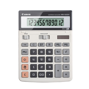佳能WS-1200H经典款计算器商用型