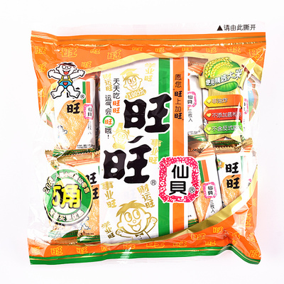 旺旺80后怀旧仙贝膨化小吃